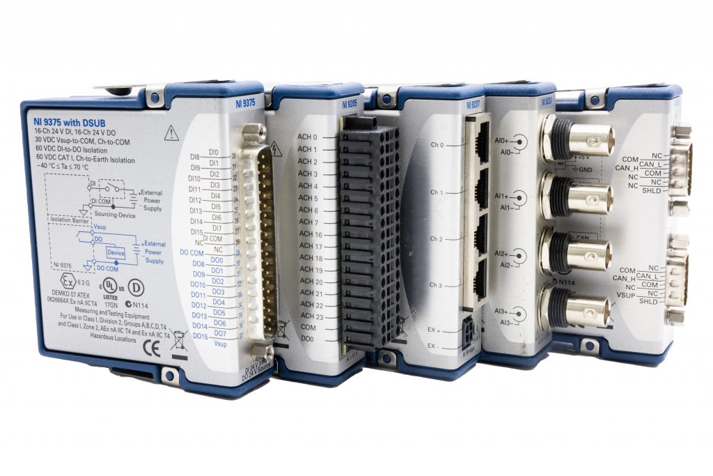 Various NI C Series Modules