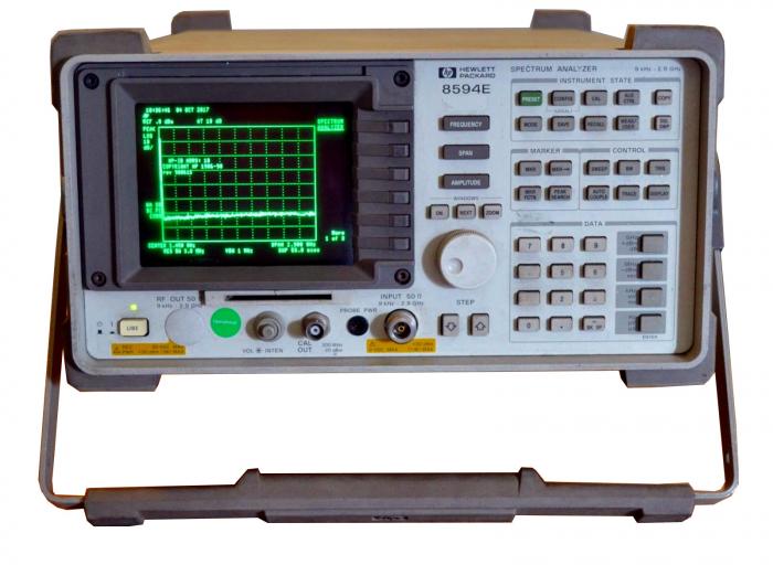 Hp 8594E Spectrum Analyzer Manual